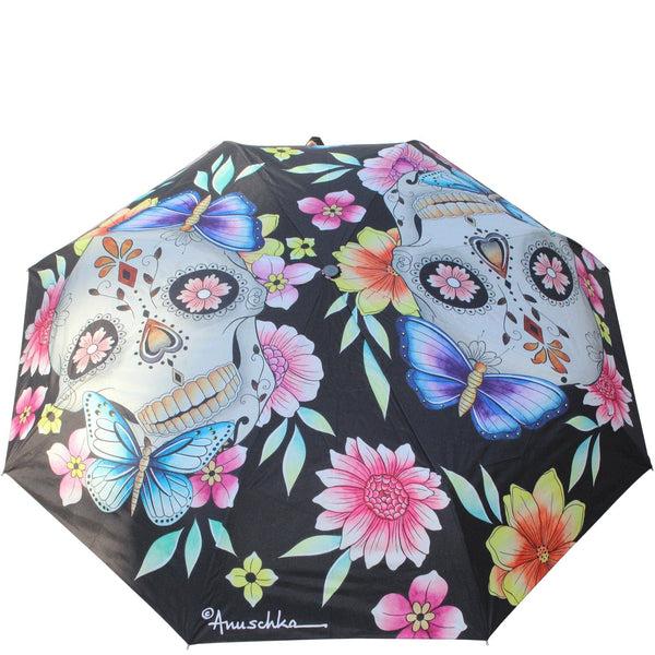 Anuschka Auto Open/ Close Printed Umbrella - 3100