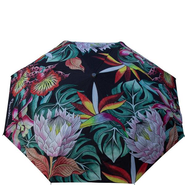 Anuschka Auto Open/ Close Printed Umbrella - 3100
