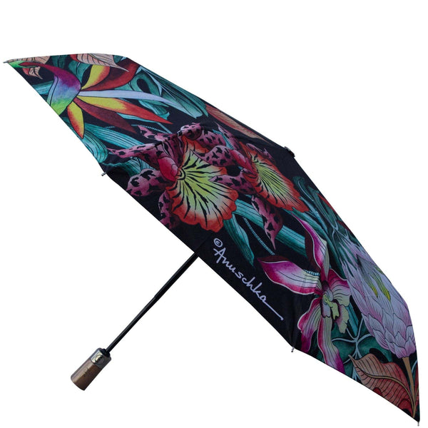 Anuschka Auto Open/ Close Printed Umbrella - 3100
