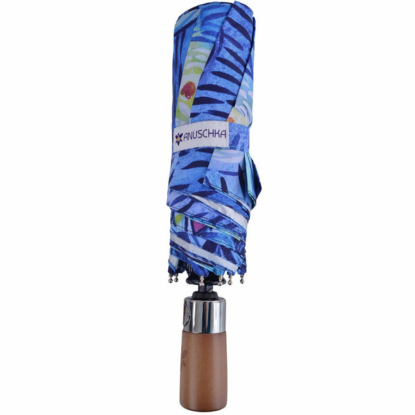 Anuschka Auto Open/ Close Printed Umbrella - 3100