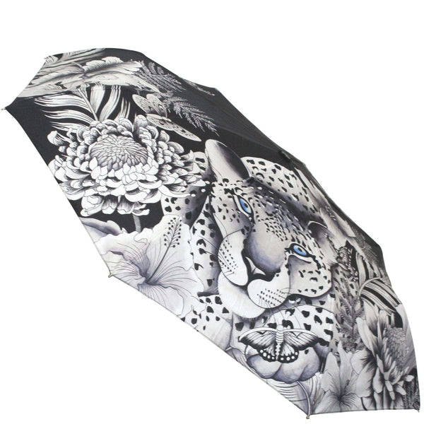 Anuschka Auto Open/ Close Printed Umbrella - 3100