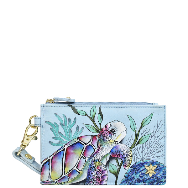 anuschka Card Holder with Wristlet - 1180