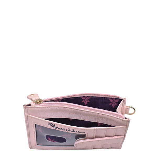 Anuschka Card Holder With Wristlet - 1180