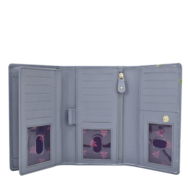 Anuschka Checkbook Clutch With RFID - 1153