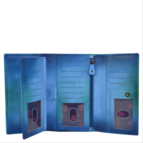 Anuschka Checkbook Clutch With RFID - 1153