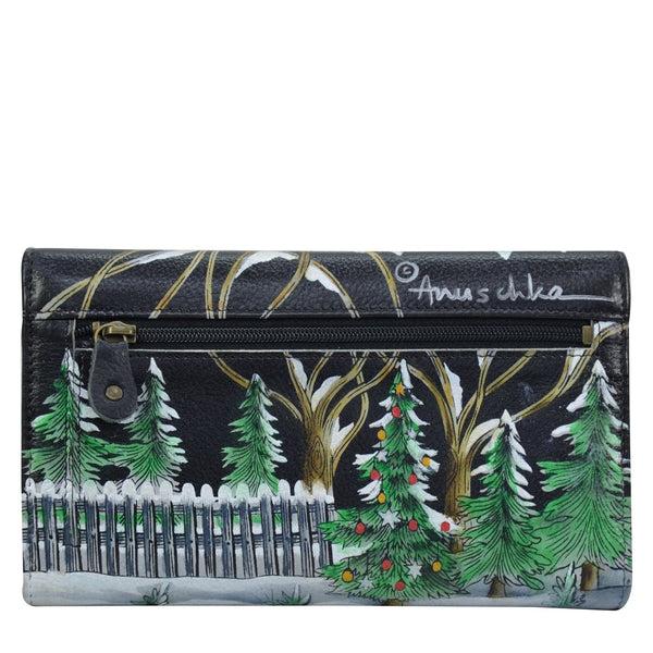 Anuschka Checkbook Clutch With RFID - 1153