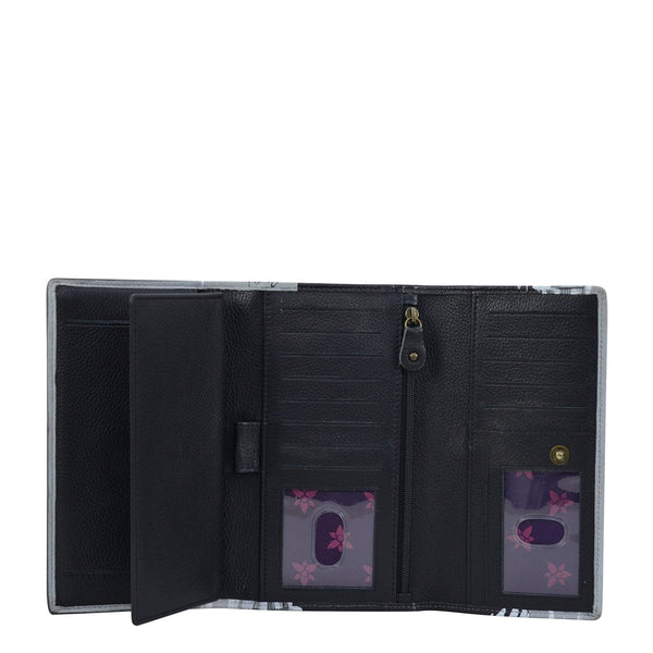 Anuschka Checkbook Clutch With RFID - 1153