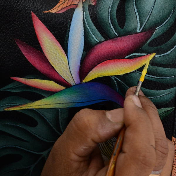 Anuschka Checkbook Clutch With RFID - 1153