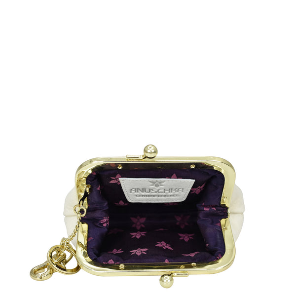 Anuschka Clasp Pouch With Key Fobs - 1177