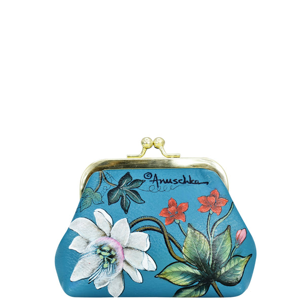 Anuschka Clasp Pouch With Key Fobs - 1177