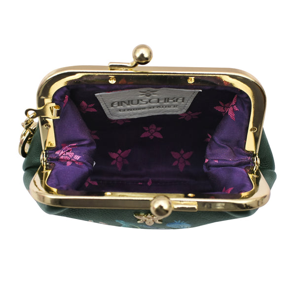 Anuschka Clasp Pouch With Key Fobs - 1177