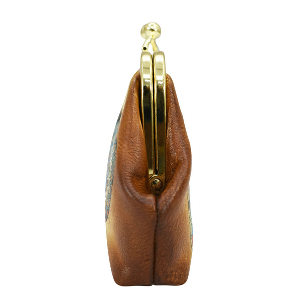 Anuschka Clasp Pouch With Key Fobs - 1177