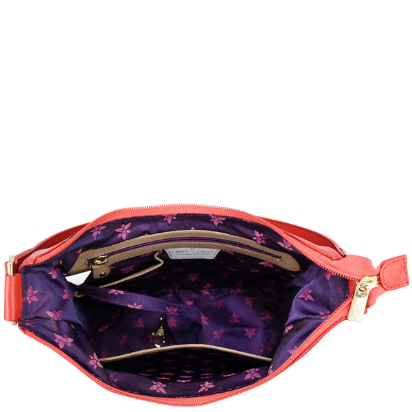 Anuschka Classic Hobo With Side Pockets - 382