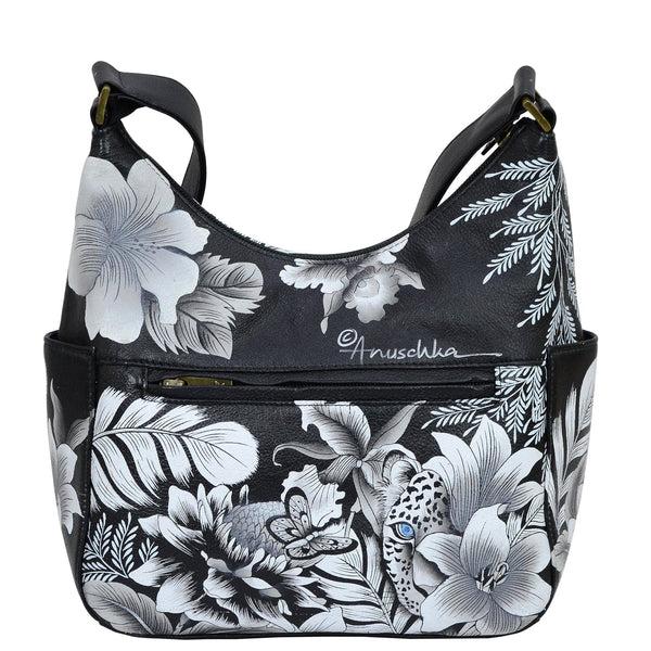 Anuschka Classic Hobo With Side Pockets - 382