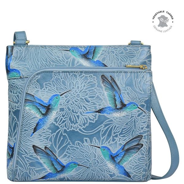 anuschka Crossbody With Front Zip Organizer - 651