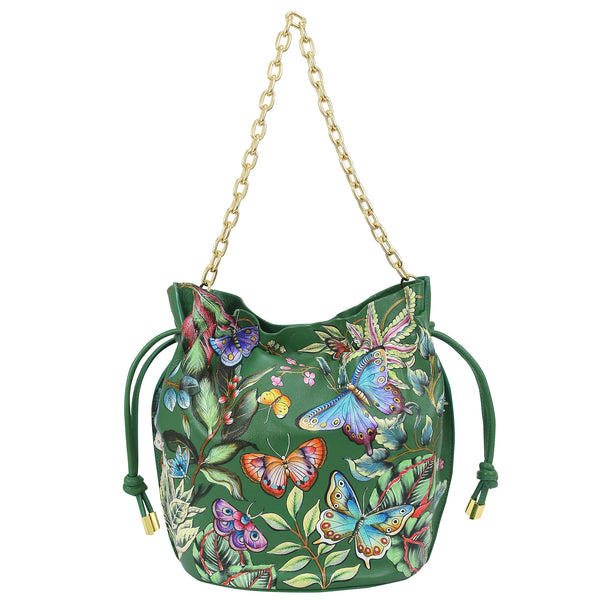 anuschka Drawstring Bucket Bag - 723