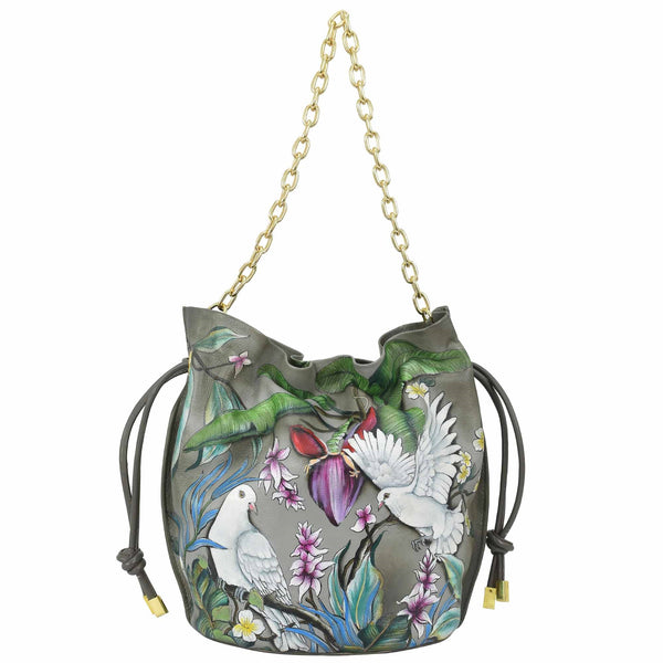 anuschka Drawstring Bucket Bag - 723