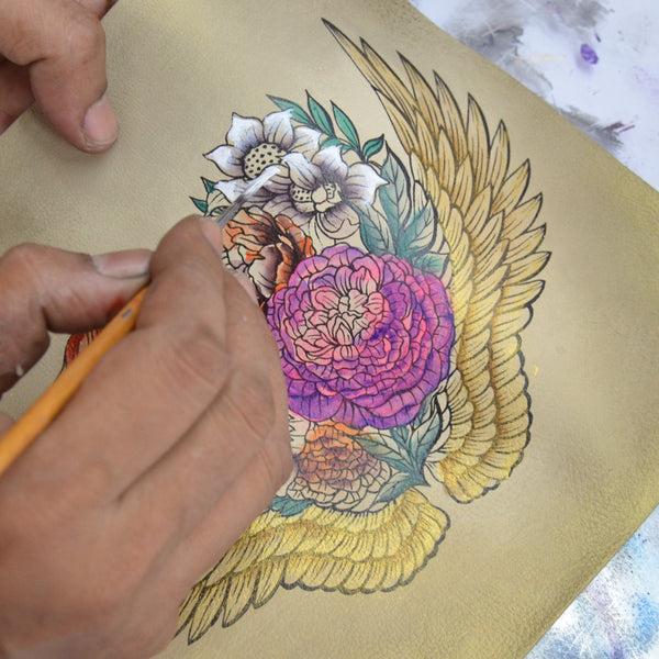 Anuschka Medium Zip Pouch - 1107