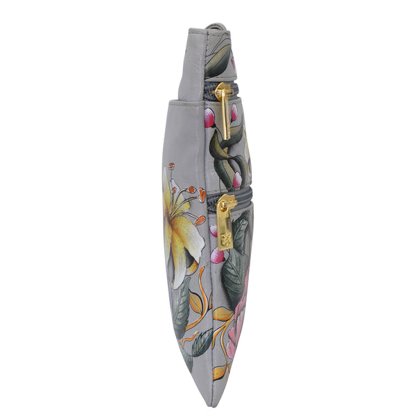 Anuschka Mini Double Zip Travel Crossbody - 448