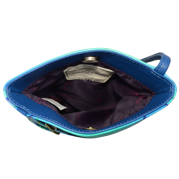 Anuschka Mini Double Zip Travel Crossbody - 448