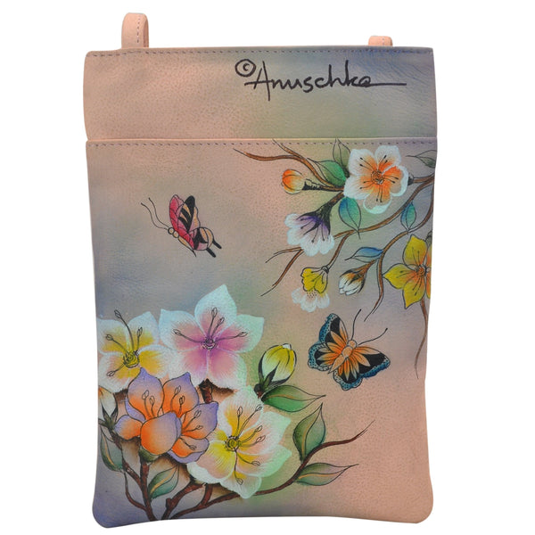 Anuschka Mini Double Zip Travel Crossbody - 448