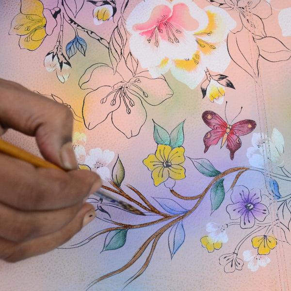 Anuschka Mini Double Zip Travel Crossbody - 448