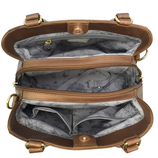 Anuschka Multi Compartment Satchel - 690