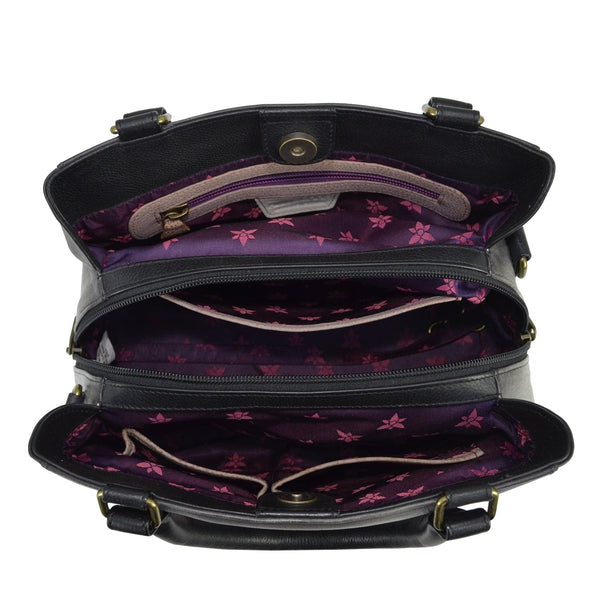 Anuschka Multi Compartment Satchel - 690