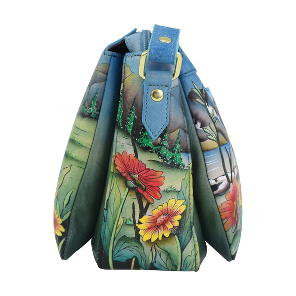 Anuschka Organizer Crossbody - 7590