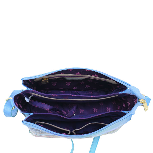 Anuschka Organizer Crossbody - 7590