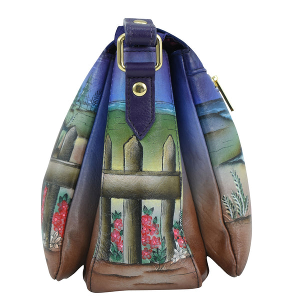 Anuschka Organizer Crossbody - 7590