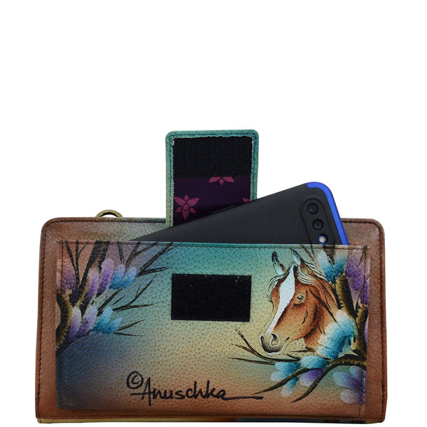 Anuschka Organizer Wallet Crossbody - 1149