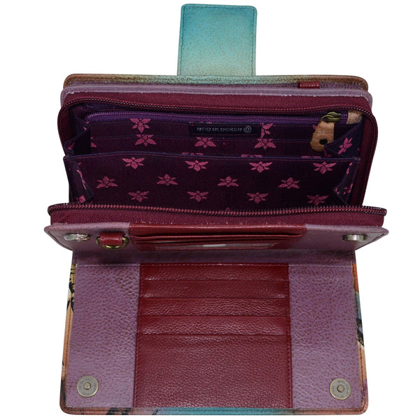 Anuschka Organizer Wallet Crossbody - 1149