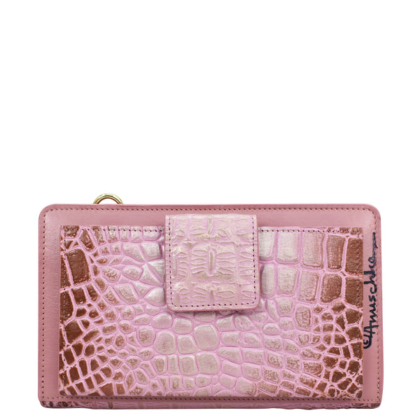 Anuschka Organizer Wallet Crossbody - 1149