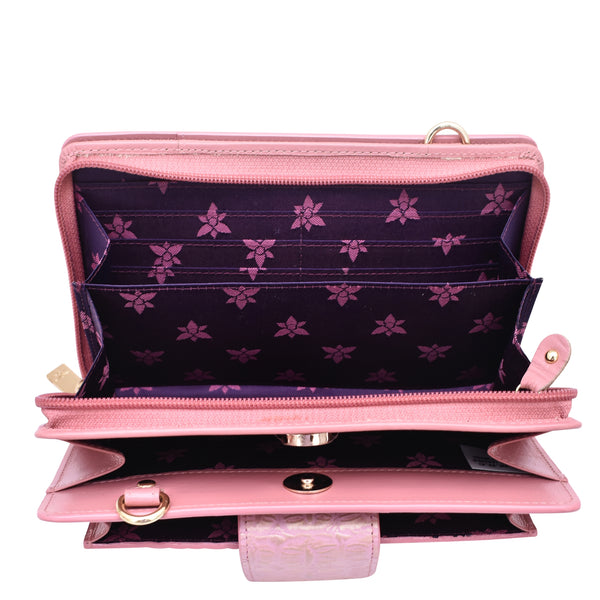 Anuschka Organizer Wallet Crossbody - 1149
