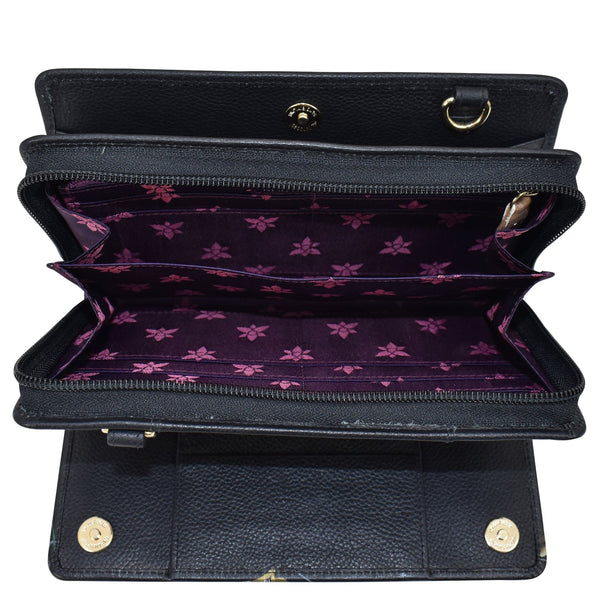 Anuschka Organizer Wallet Crossbody - 1149