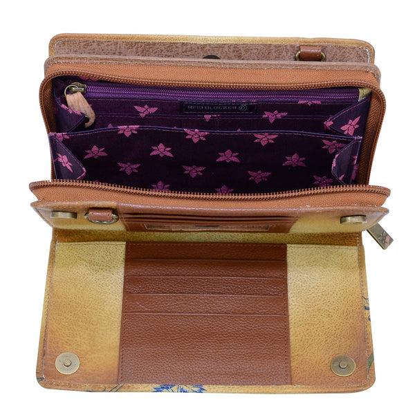 Anuschka Organizer Wallet Crossbody - 1149