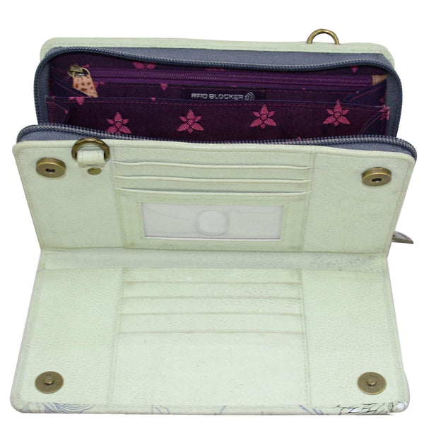 Anuschka Organizer Wallet Crossbody - 1149