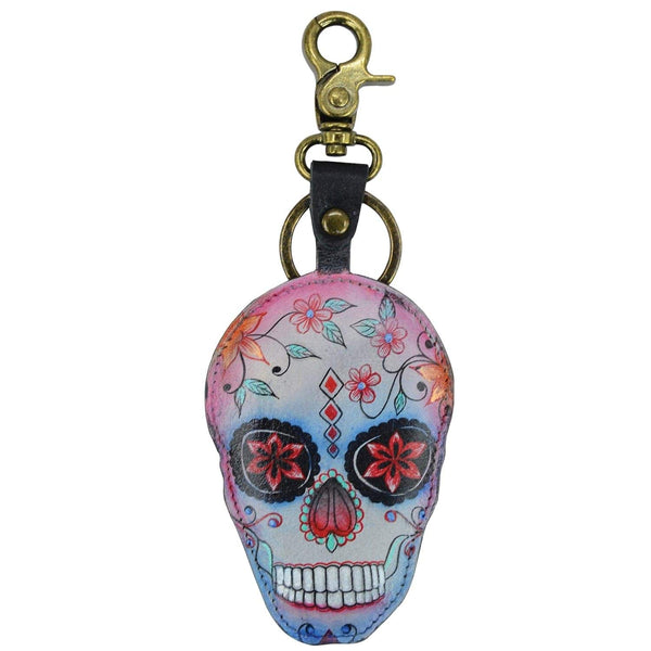 anuschka Painted Leather Bag Charm K0018 - Keycharms