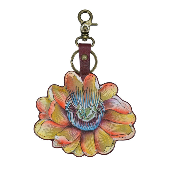 anuschka Painted Leather Bag Charm K0033 - Keycharms