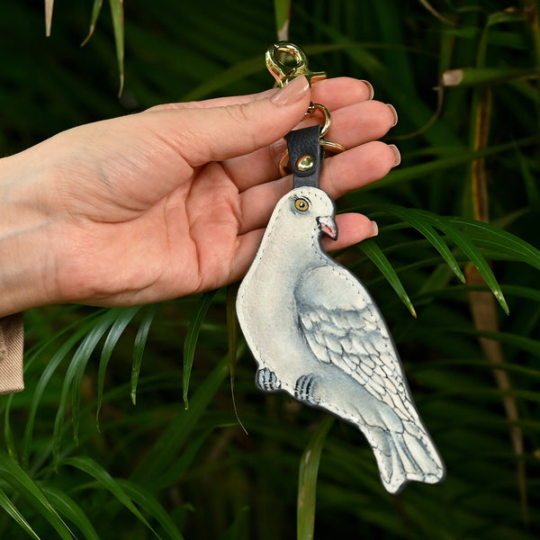 Anuschka Painted Leather Bag Charm K0041 - Keycharms