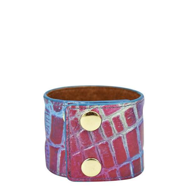 Anuschka Painted Leather Cuff - 1176