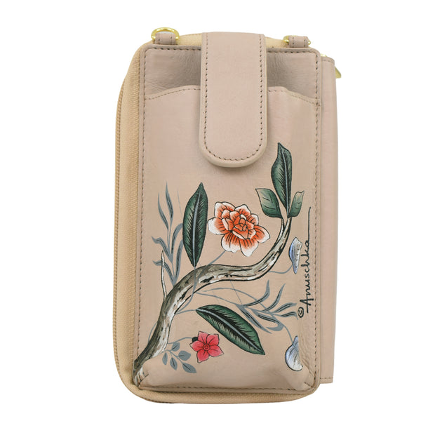 Anuschka Phone Organizer Crossbody - 1744