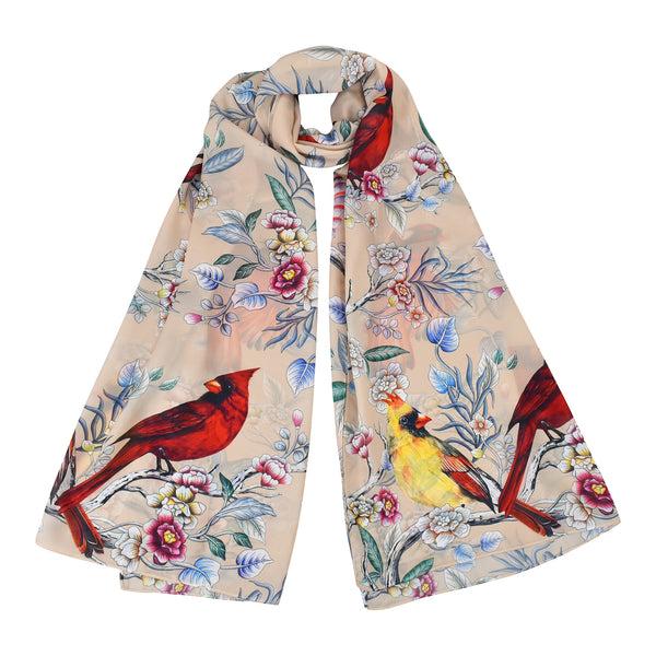 Anuschka Printed Chiffon Scarf - 3300