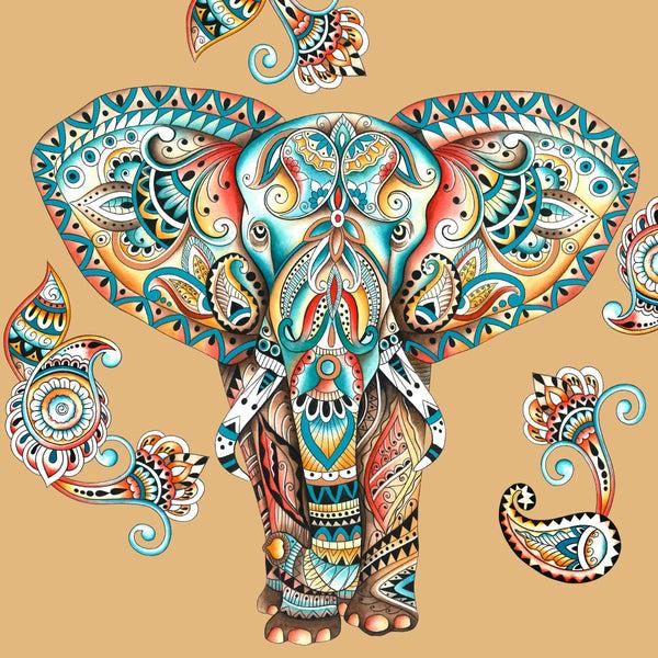 Anuschka Printed Chiffon Scarf - 3300