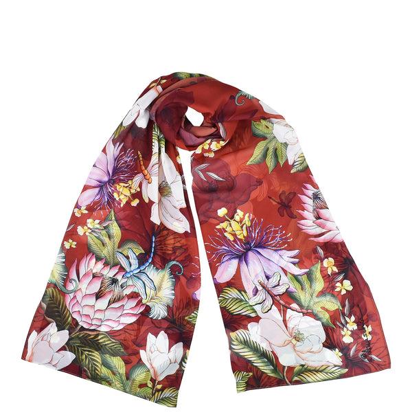 Anuschka Printed Chiffon Scarf - 3300