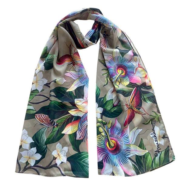 Anuschka Printed Chiffon Scarf - 3300