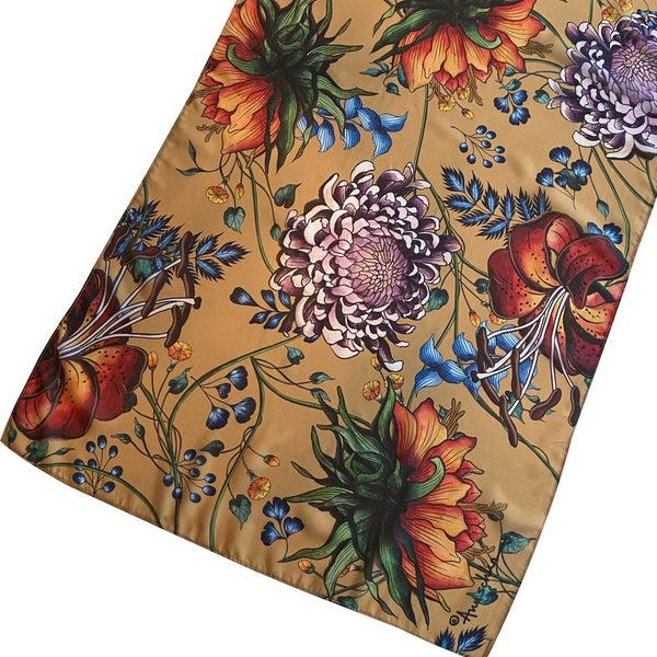 Anuschka Printed Chiffon Scarf - 3300