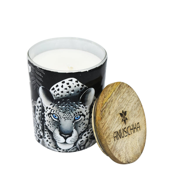 Anuschka Printed Glass Candle Jar - 25005