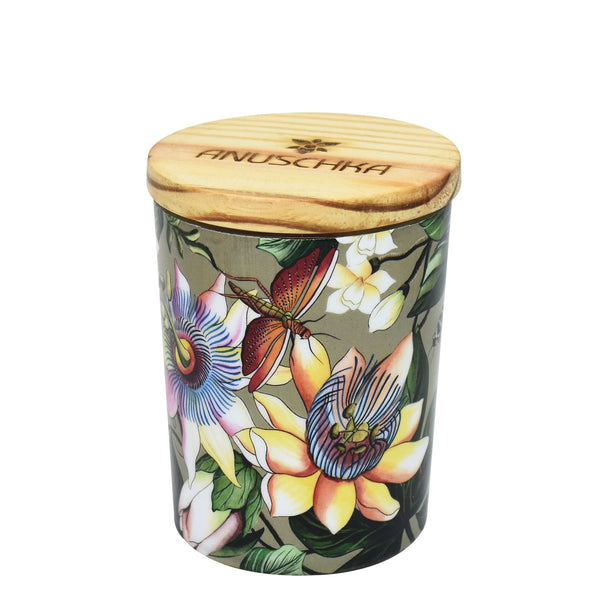 anuschka Printed Glass Candle Jar - 25005